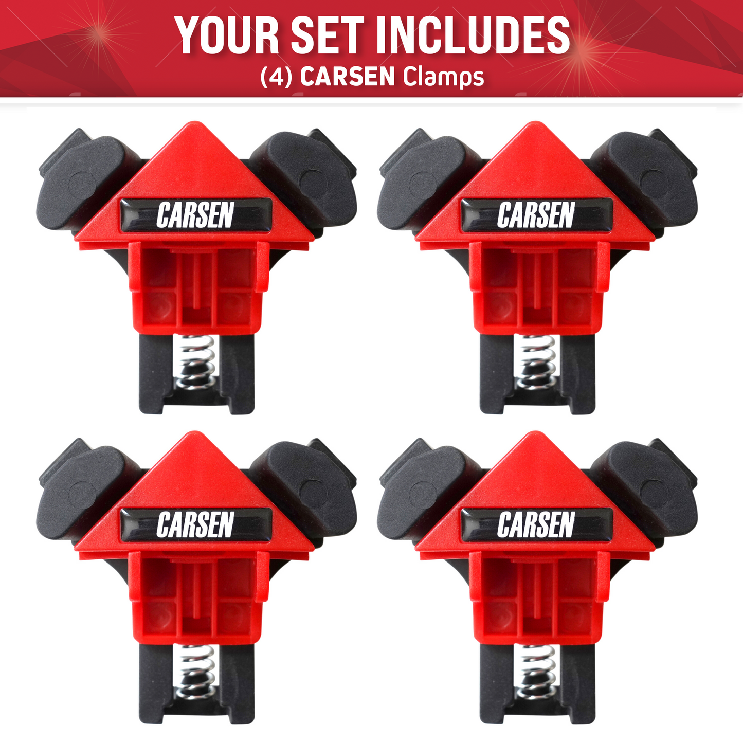 CARSEN CLAMP™ PRO HOUTKLEM KIT