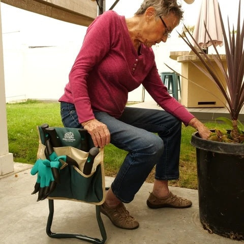 GardenComfort™️ Knie- en rugvriendelijke tuinhulp