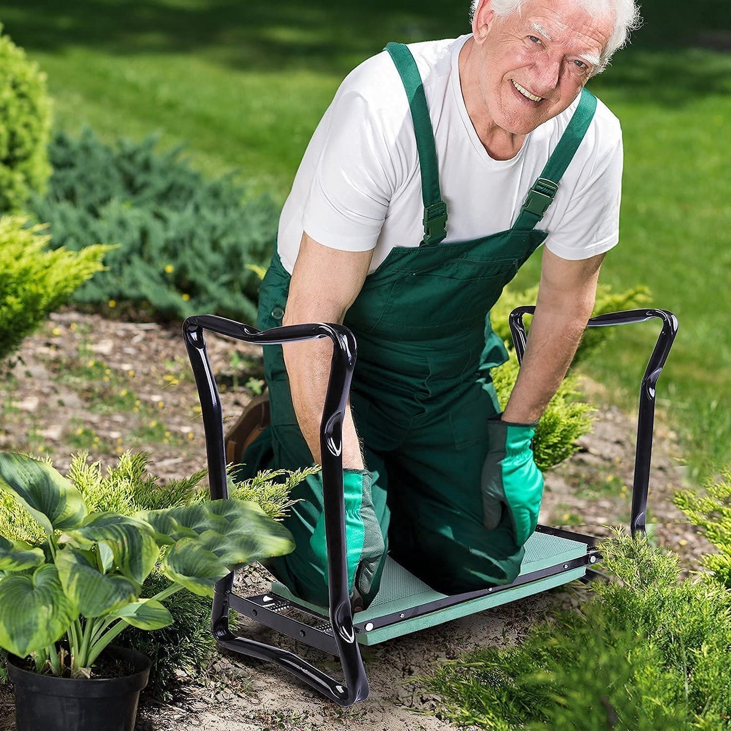 GardenComfort™️ Knie- en rugvriendelijke tuinhulp